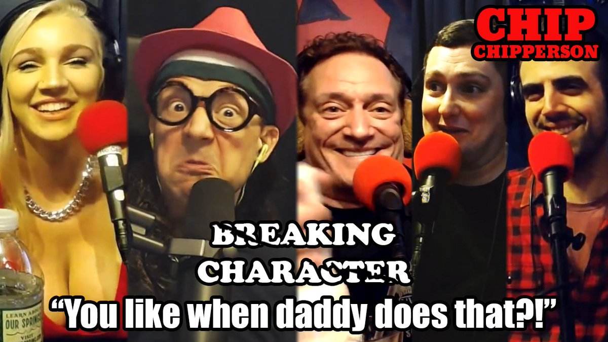 ISOBigD's tweet photo. .@ChipChipperson breaking character 061 | https://t.co/qOsi7HPQ2n | with @joemachi @sammorril @KSLibraryGirl @cristinapalumbo @anthonycumiacm @riotcast #chipchipperson @chiparmey https://t.co/w2gbjWYLsC