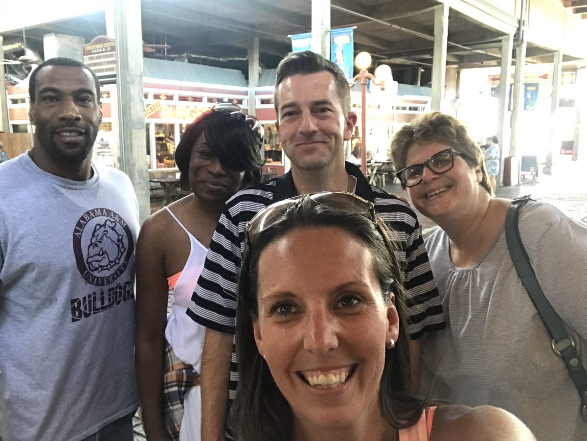 ericagruber's tweet image. A little team building at the stockyards before our learning begins in the morning! @HumbleISD_LLE #PLCconference