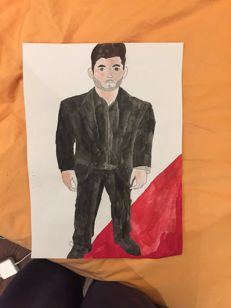 Guess who this person is? I will start making a portrait of anyone who makes the first guess correct.