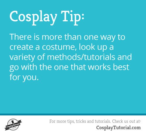 cosplayamerica's tweet image. #cosplaytips by @cosplaytutorial
