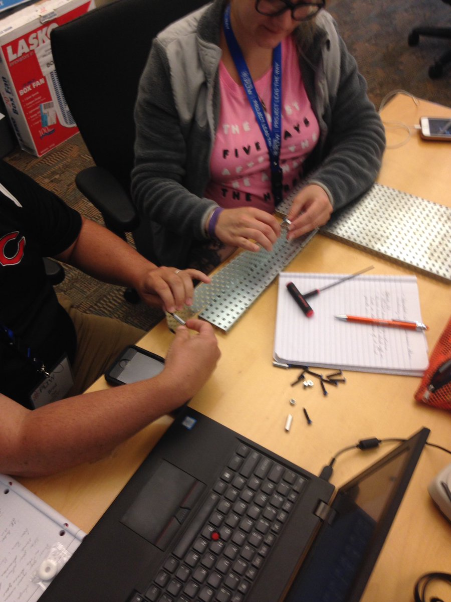 Delano Schools PLTW (@delanomn_pltw) on Twitter photo AR CT participants at U of Illinois starting Activity 2.2 Mechanical Gears. Things you hear... "Need a shaft collar?" "These screws are too long." "Second row, third hole." Communication is key! <a href="/PLTWorg/">Project Lead The Way</a> @sphspltw @ToryS_42 AR CT participants at U of Illinois starting Activity 2.2 Mechanical Gears. Things you hear... "Need a shaft collar?" "These screws are too long." "Second row, third hole." Communication is key! <a href="/PLTWorg/">Project Lead The Way</a> @sphspltw @ToryS_42