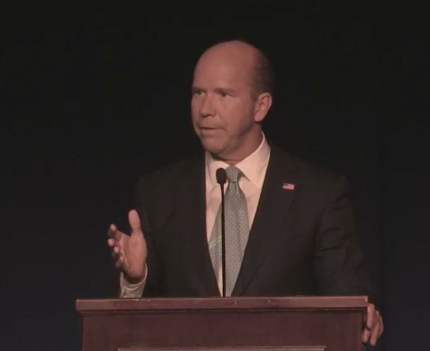 citizensclimate's tweet photo. "The American people are so much greater than the sum of our political parties," says @RepJohnDelaney. He praises CCLers' attitude, our spirit of bipartisanship, and our belief that country and #climate are more important than political party. #CCL2018 https://t.co/KLxmWkYVGF