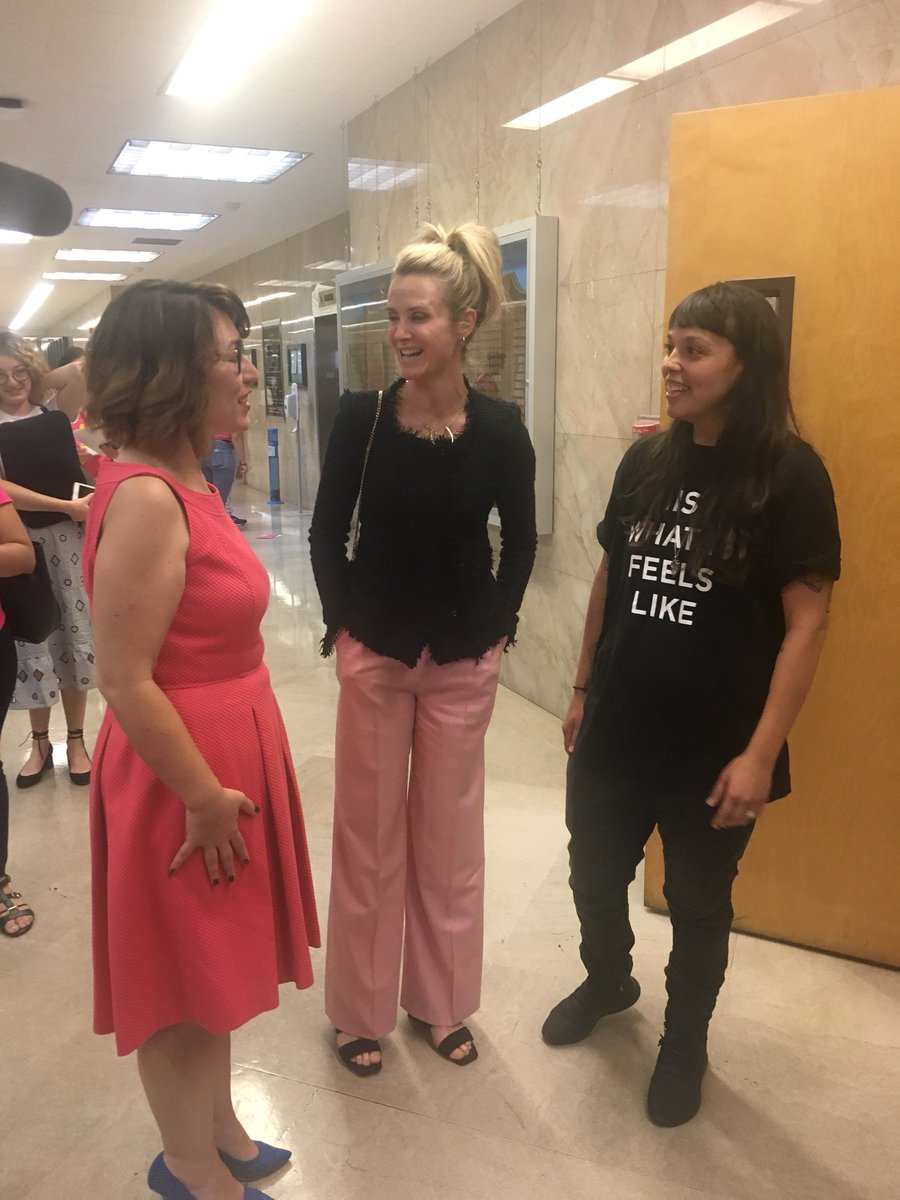 So lucky to have <a href="/JenSiebelNewsom/">Jennifer Siebel Newsom</a>  as our keynote and to join us at the Capitol to experience <a href="/tiwiflproject/">TIWIFL</a>. Thank you!  #equityjusticeaction