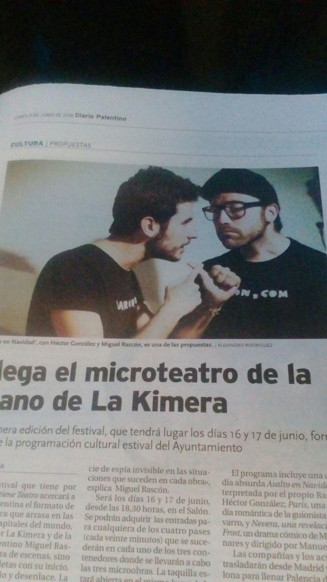 La Kimera Teatro tweet media