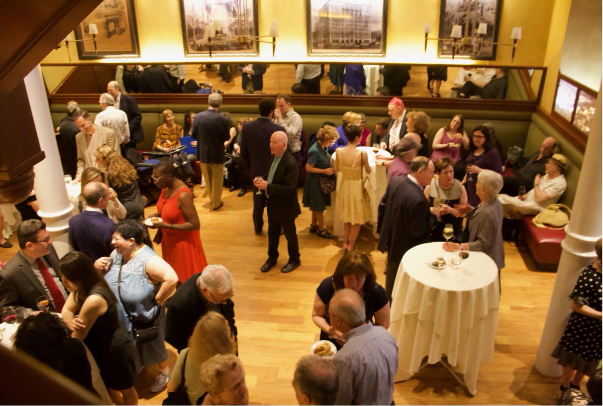 Humanisticjew's tweet photo. Rabbi Peter's retirement party was held this past Saturday at the #TorchClub. Thanks for everything, Peter! We'll miss you! #CityCongregation #HumanisticJudaism https://t.co/bGC7M5UEg6