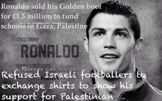 NoDoubt2019's tweet photo. CR7 ga mau tukar jersey dgn pemain Israel, Messi batal main krn alasan  kemanusiaan. Fans CELTICS yg tetap setia membela Palestina meski dihukum  berkali2 oleh UEFA. Ternyata mereka lebih memiliki EMPATI kpd bangsa Palestina ! https://t.co/2QlvxJzOHR