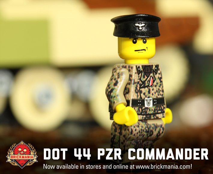 brickmaniatoys's tweet image. Restock: WWII German Dot-44 Panzer Commander brickmaniatoys.com/2018/06/11/res…