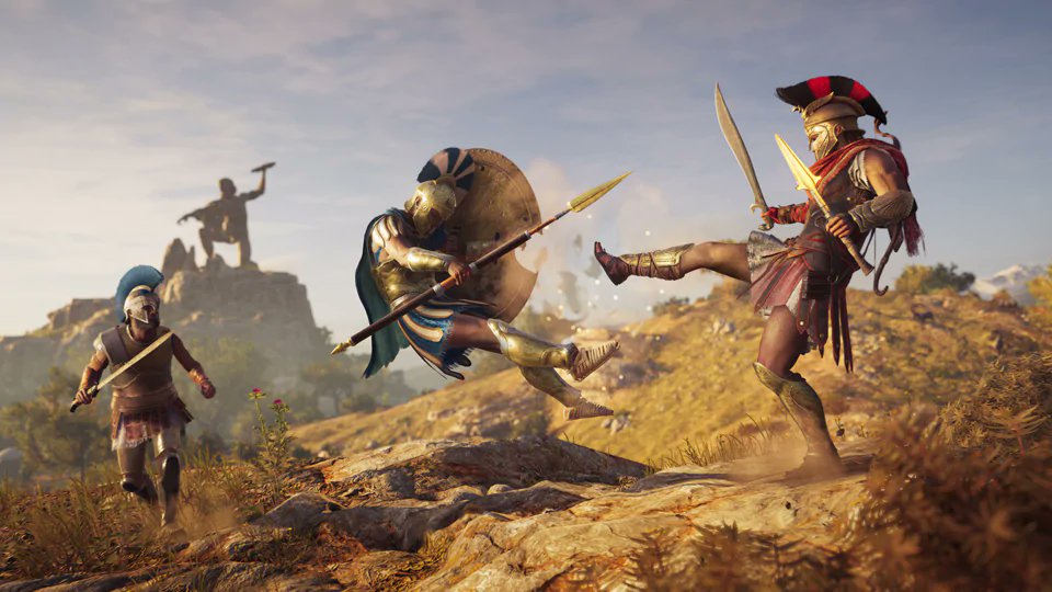 PureGaming_ES's tweet photo. #AssassinsCreedOdyssey #e32018 #UbiE3 #PureE32018 https://t.co/e0JBCMiI1m