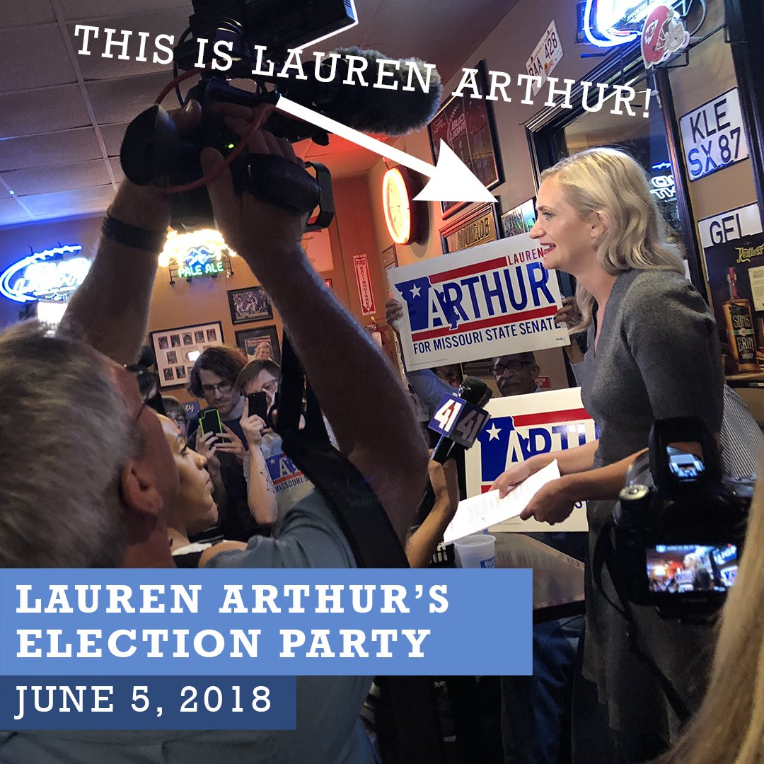 BigRushSTL's tweet photo. I’m not saying that you’ll become the youngest State Senator in Missouri's history by attending our Facebook class, but the pictures speak for themselves. Congrats, Lauren Arthur! https://t.co/iNWWGX8T1d