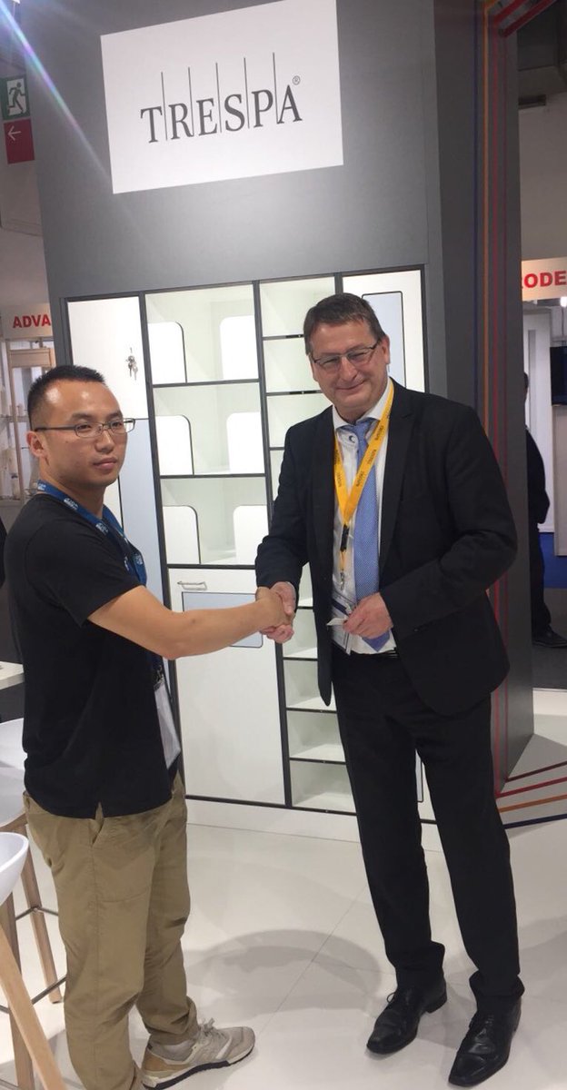 ISternitzke's tweet photo. @TrespaTweets; Thank for exciting first day at Achema 2018! Trespa’s Scientific Team highly appreciated your interest! Please stop by at Excellence4lab booth hall 4.1. booth A77. #trespa #thinktrespa #toplabplus https://t.co/wJWL5bIe1J