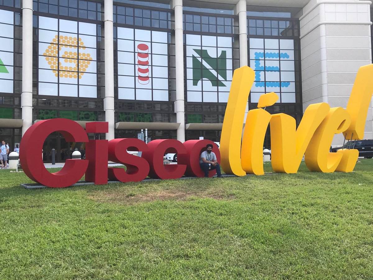 sunpreetsinghar's tweet photo. Loving my time in Ciscolive #CLUS #WeAreCisco https://t.co/RQKASpS6nN