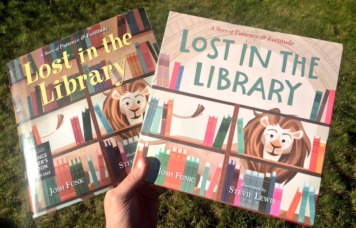 joshfunkbooks's tweet photo. Since I got my a copy of LOST IN THE LIBRARY, let’s #GiveAway my last Advanced Reader’s Edition! RT/QT to enter!

(winner will be selected on 6/18 - Lost in the Library: A Story of Patience &amp; Fortitude will be available on 8.28.18 - and is available for preorder now!) @nypl https://t.co/sWyJ3wfV1d