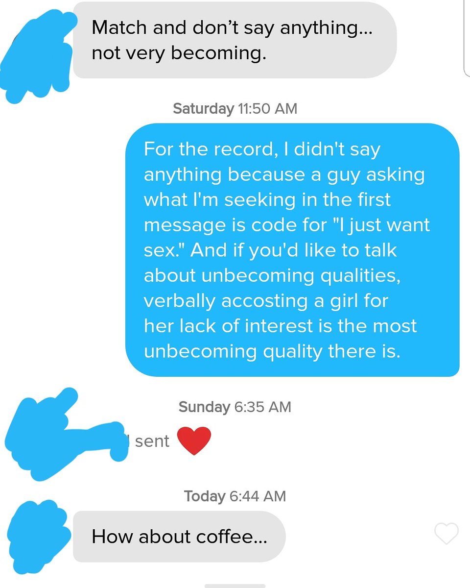 thestudwasadud's tweet photo. Remember this #studturneddud from a few days ago? Apparently he liked my response. 😂 #thestudwasadud #onlinedating #tinder #sassygirl #sassy https://t.co/jGAShHYzzW