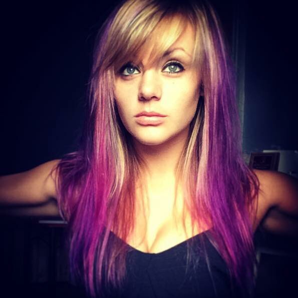 graceandrews_12's tweet photo. Remembering purple hair. 💜 https://t.co/brSx8nKbIL