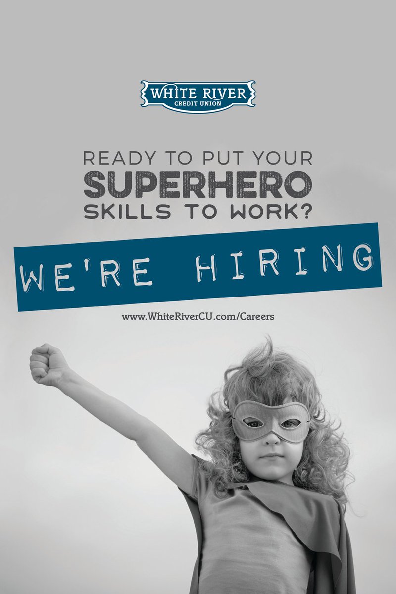 WhiteRiverCU's tweet image. White River CU is currently hiring for part-time Loan Officer or Loan Clerk, as well as an Account Specialist. Visit our careers page for more info: buff.ly/2JN8Ike #FunAndQuirky #EnumclawJobs