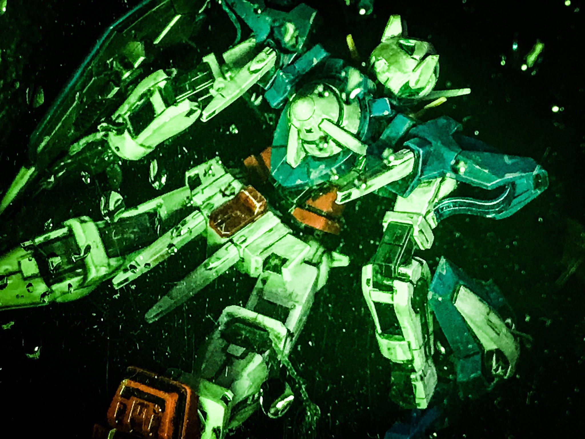 Heikayuuji Gn粒子 水滴とグリーンのledライトで再現 ガンプラの画像を貼るとrtされると聞いて ガンプラの画像貼るとrtされると聞いて T Co 2q7wohuykv Twitter
