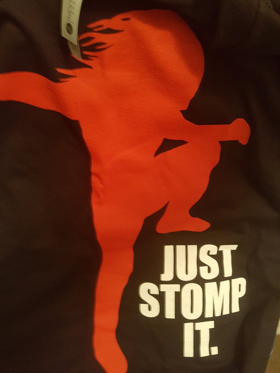 KristenLeigh36's tweet image. My new favorite shirt @BlackandBrave @WWERollins! Soft, comfy and I LOVE the red/black colors! Thanks for creating such a cool shirt! #alwaysrepresent #JustStompIt