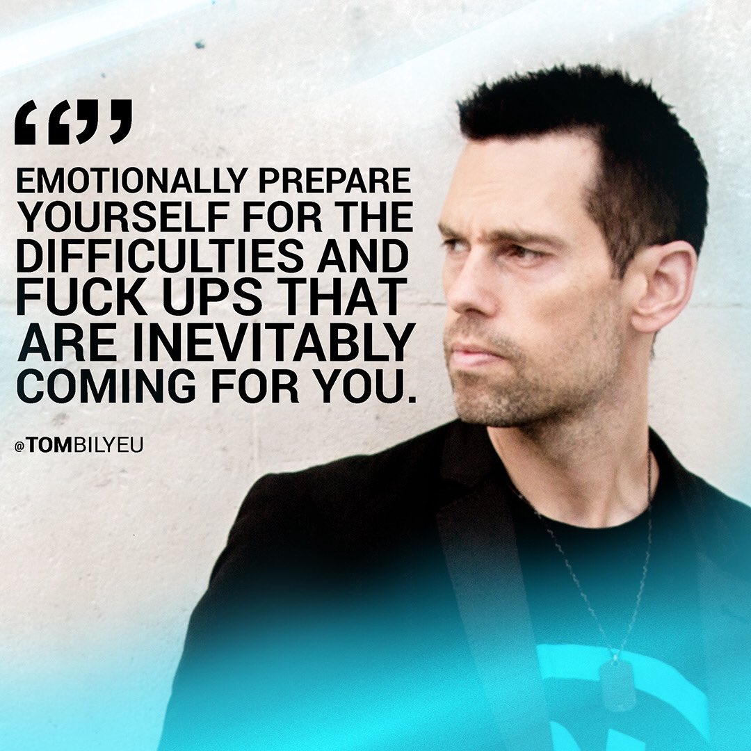TomBilyeu's tweet photo. I don't need to know you to know that you've suffered. And I don't need a crystal ball to know you're going to suffer some more. 

Here's what I decided a long time ago - anything that's predictable shouldn't be emotionally disruptive... https://t.co/H7r5f9PDRc