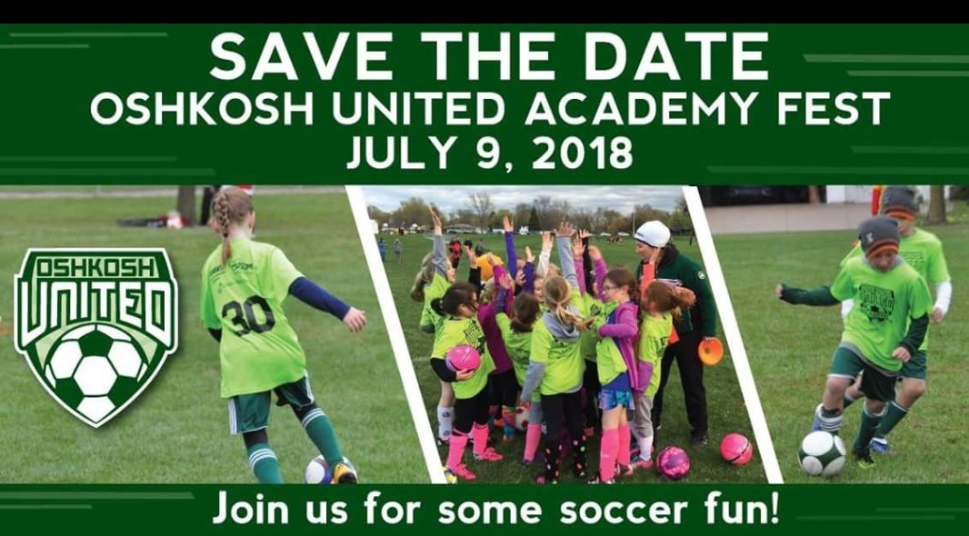 oshkoshunited's tweet photo. On July 9 Oshkosh United is hosting our first Academy Fest. This will be a FREE academy event for anyone (born between 2009-2012) interested in discovering what playing academy soccer is all about. This event is also open to any current academy or URL player. More details coming https://t.co/RUqc501hdk