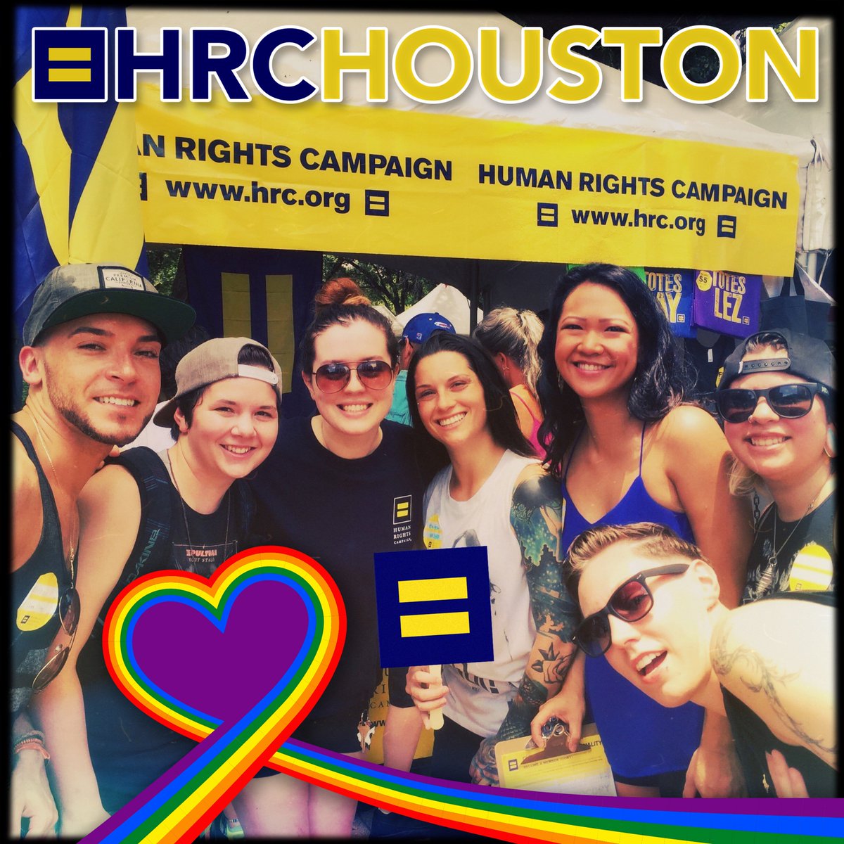 HRChouston's tweet photo. HRC needs you to be a part of our efforts in support of LGBTQ equality!
No experience is necessary – new and experienced volunteers are both welcome!
Volunteer with us here:
https://t.co/UfWL8KtGGk
#HRCHoustonPride #BeVisibleHTX #HoustonPride https://t.co/NaiZvzGrFG