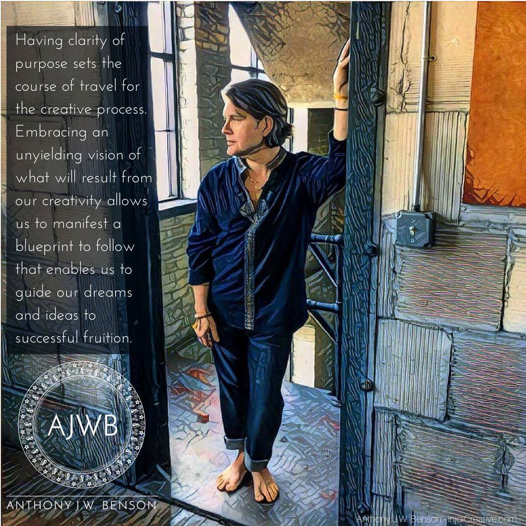 AnthonyJWBenson's tweet photo. Having #clarity of #purpose sets the course of travel for the #creative process. Embracing an unyielding #vision of what will result from our #creativity allows us to #manifest a blueprint to follow that enables us to guide our #dreams and #ideas to successful #fruition. #quote https://t.co/cIguDHNh8W