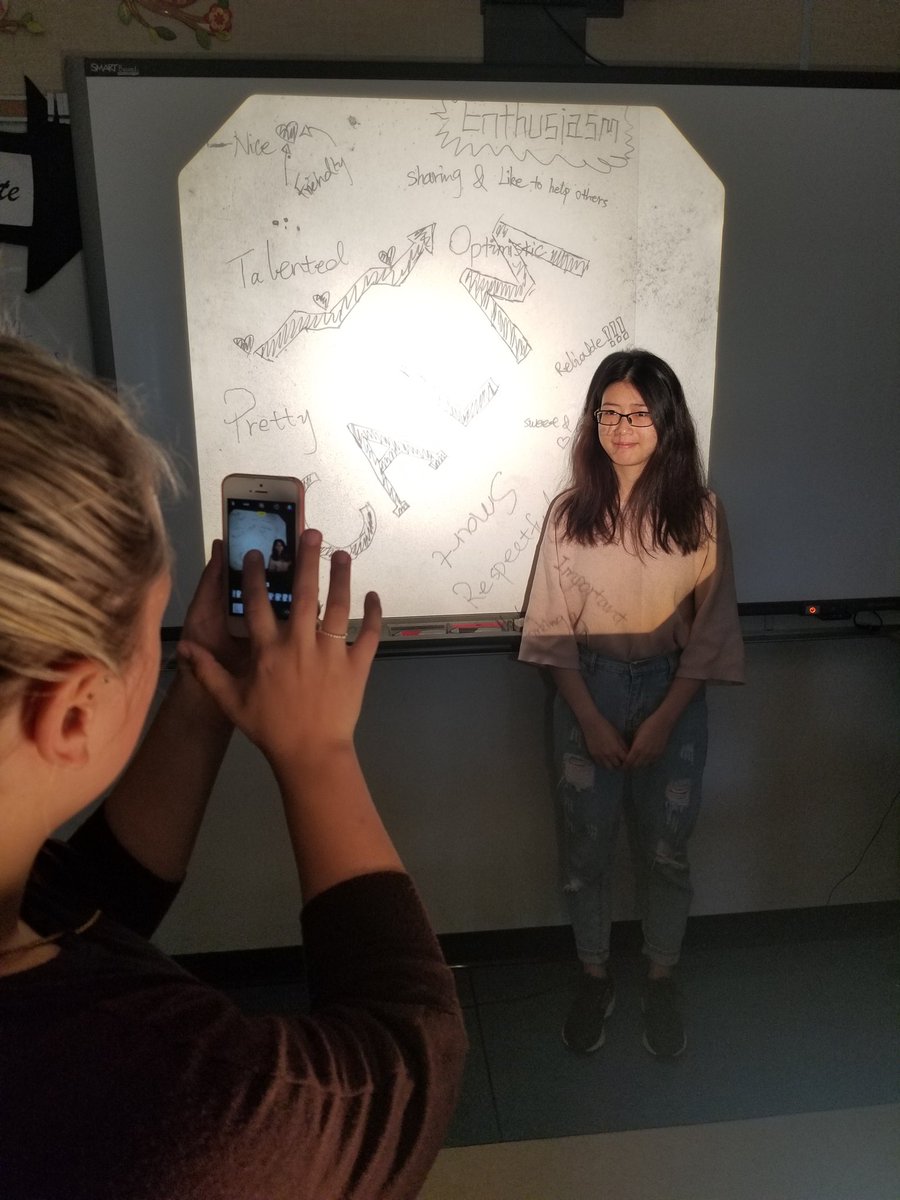 LaZerteCALM's tweet photo. Candid, behind the scenes photos of @ouellette_math taking photos for our positive labels assignment! #exclusive #photoinception #candid https://t.co/MLbBbGE2WP