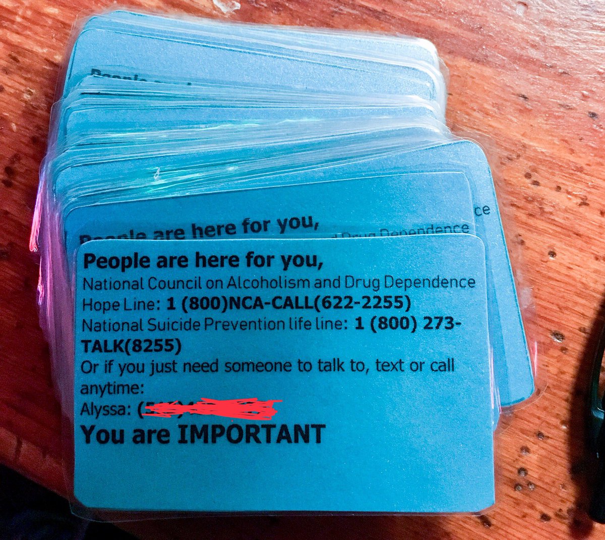 lys_chio's tweet photo. Made these for my staff today. I highly suggest every company to make something similar for employees. You never know what people are battling everyday. https://t.co/4CLdqlhp9O