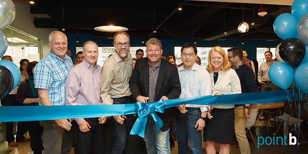 PointB's tweet photo. Our real estate development, consulting and capital teams have been helping customers across the nation understand and develop office spaces that truly engage and support their employees. Recently, we were able to do the same for ourselves with a newly redesigned office! https://t.co/UKBTq0OzeD