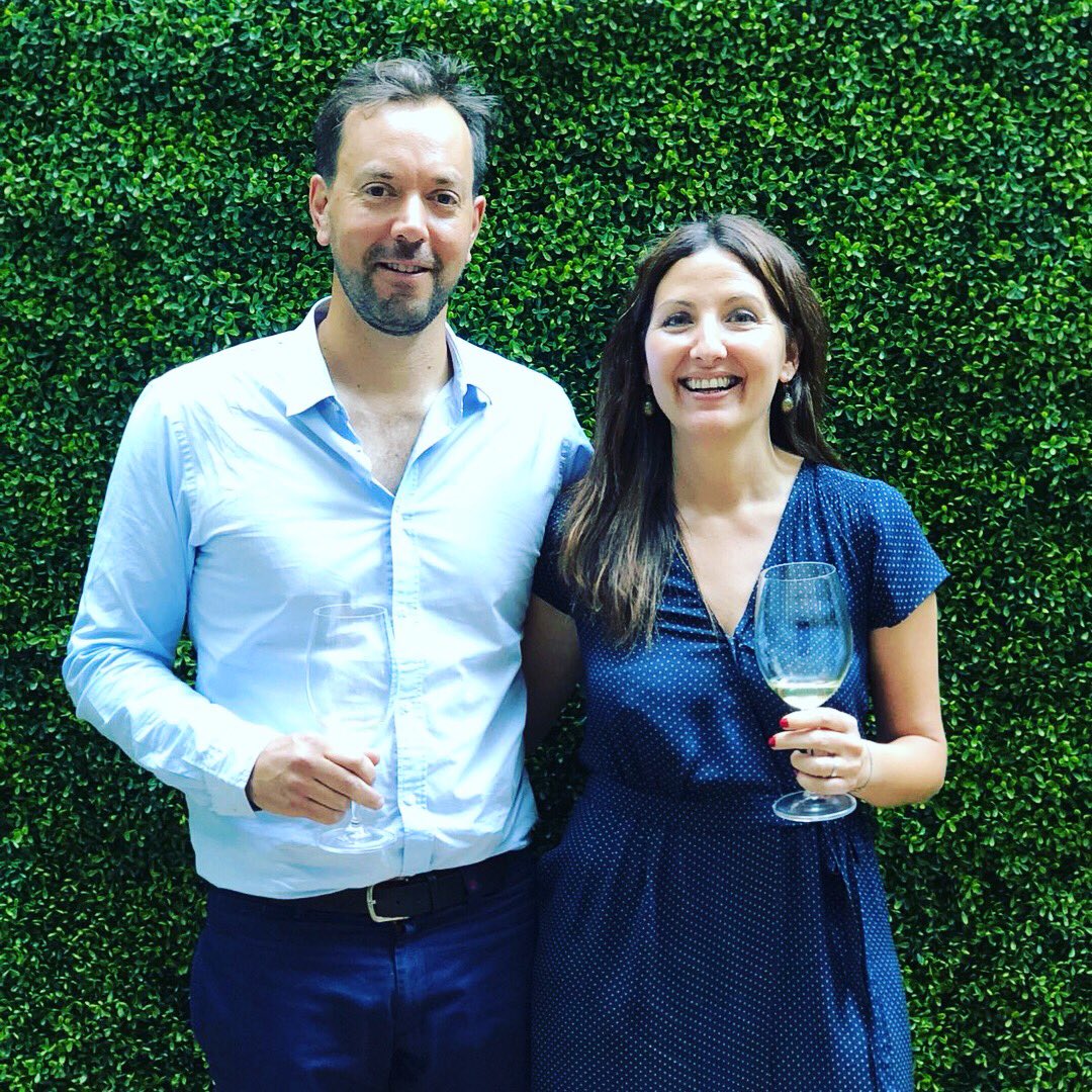 BancroftWines's tweet photo. Tonight saw 2 winemakers pitted against each other in a fierce wine&amp;food pairing challenge. We like to be extra contentious, so this pair are husband &amp; wife too! Rafa De Haan and Núria Altès are the team behind @bodegasabanico and @HerenciaAltes but tonight the rivalry was real! https://t.co/yAhXDw0sB5