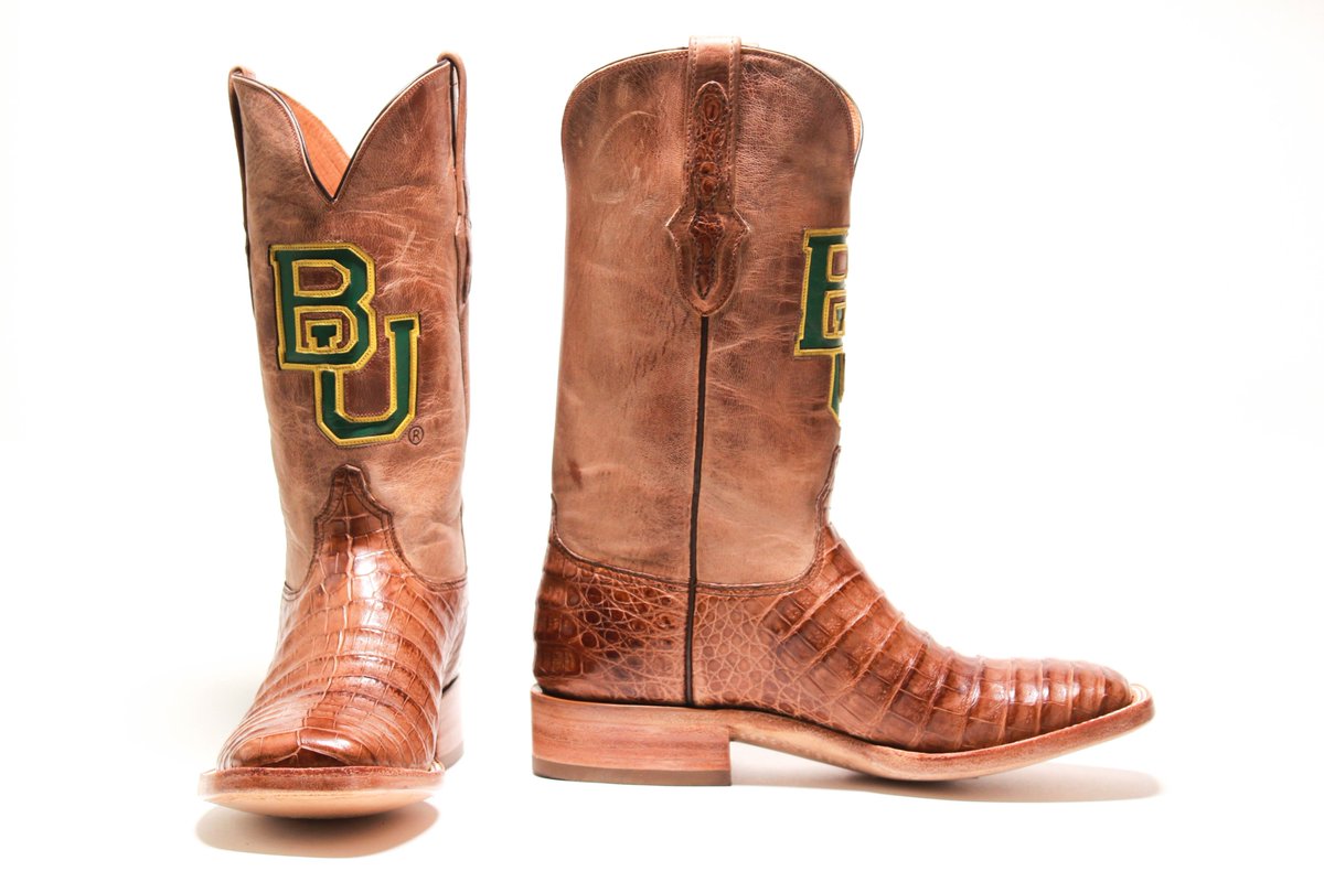 GEAR UP FOR FOOTBALL SEASON!

All Baylor boots in stock are $50 off!! Message us or comment with your size and we can let you know what options we have available for you!
#SicEm #Bears #Baylor