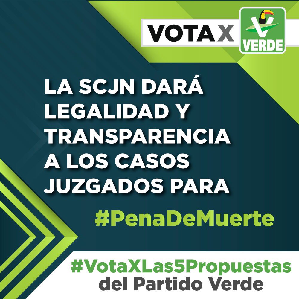 pvemyuc's tweet photo. #PenaDeMuerte https://t.co/C30FeGavWZ