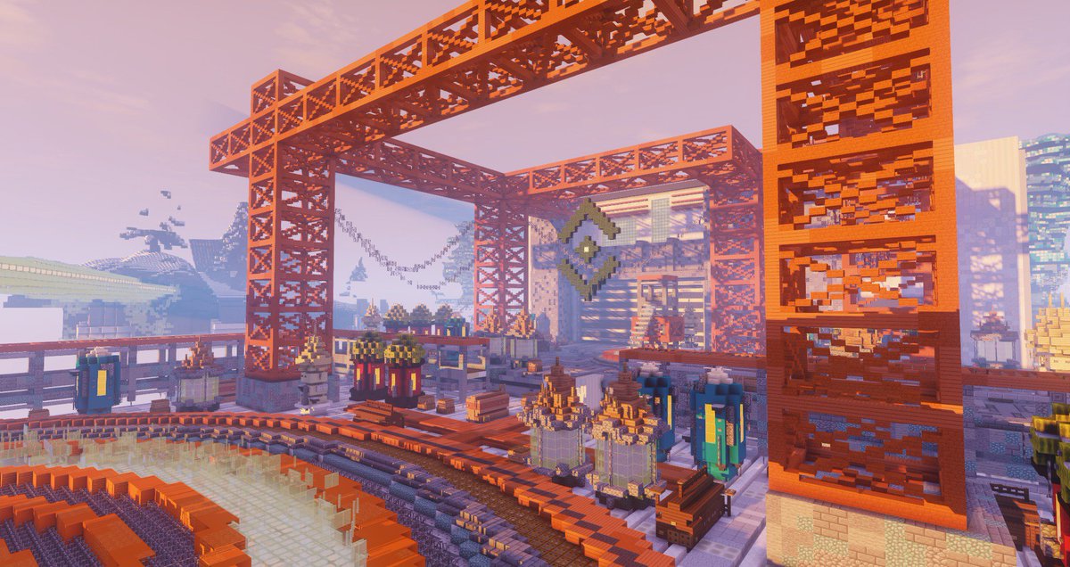 MissionVirtual_'s tweet photo. The results of the 24hr build battle between @teamvisionarybt and @TeamRossignol are in! It was a very close one but we are happy to announce the winner is Team Visionary.
There is an upcoming render contest on the two builds so for now screenshots + you can visit on the server; https://t.co/IeRqGggGGr