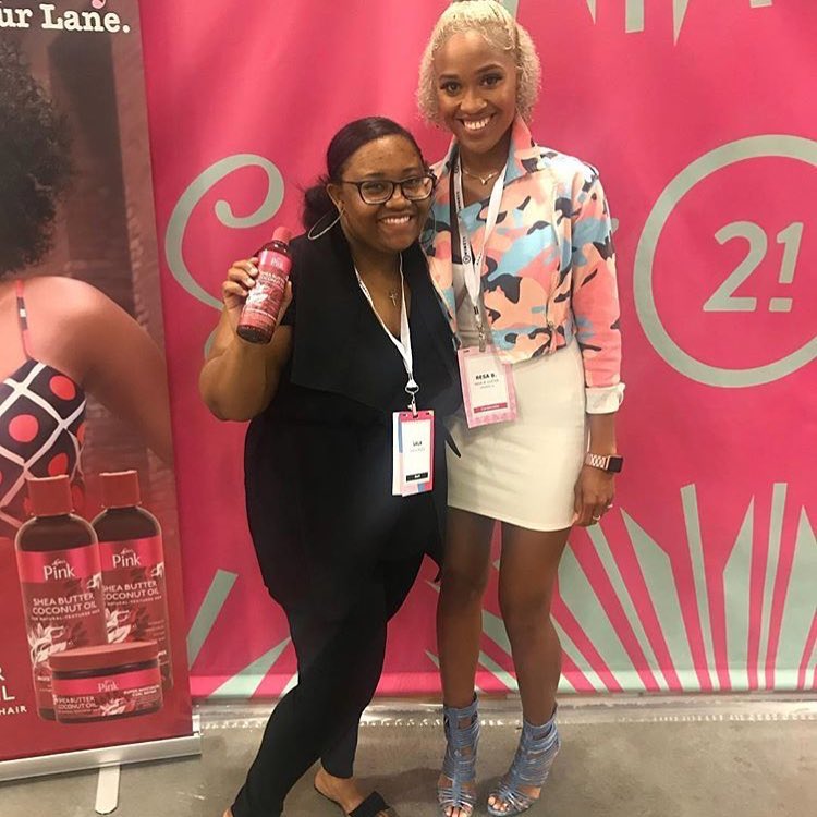 LustersPINK's tweet photo. We had such an amazing first day at Blavity's  21 Ninety with soo many beautiful, intelligent, tech-saavy, amazing women!! #Summit21! @ResaBLuster  @MonieLuster  @LustersPINK 
Swipe through to see what it was all about! 
#LusterPink #Blavity #Summit21 #21Ninety https://t.co/YX82677kW0