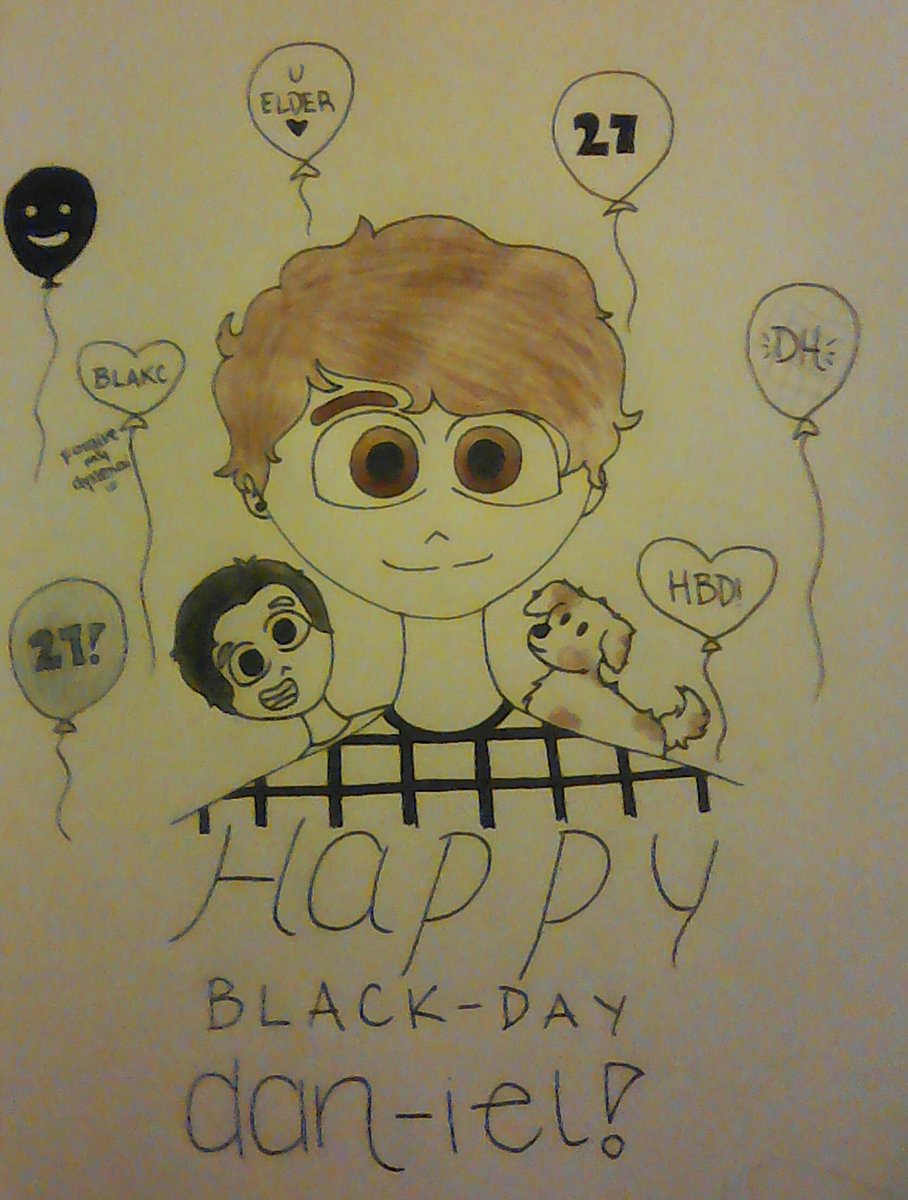 musicalsgem's tweet photo. happy black-day, sir! hope you had a dogtastic day and ate loads of cake!

sorry for being this late, my bad puns and my dislexya, btw.

#HappyBirthdayDan

( @danielhowell ) https://t.co/xtePZmAJJ5