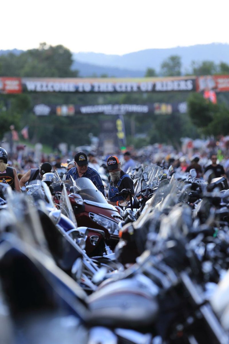 SturgisRally's tweet photo. Only 52 days until we kick off the 78th Sturgis Rally! Who's started packing? #StayPlayRockRide https://t.co/GkXVPxb9mp