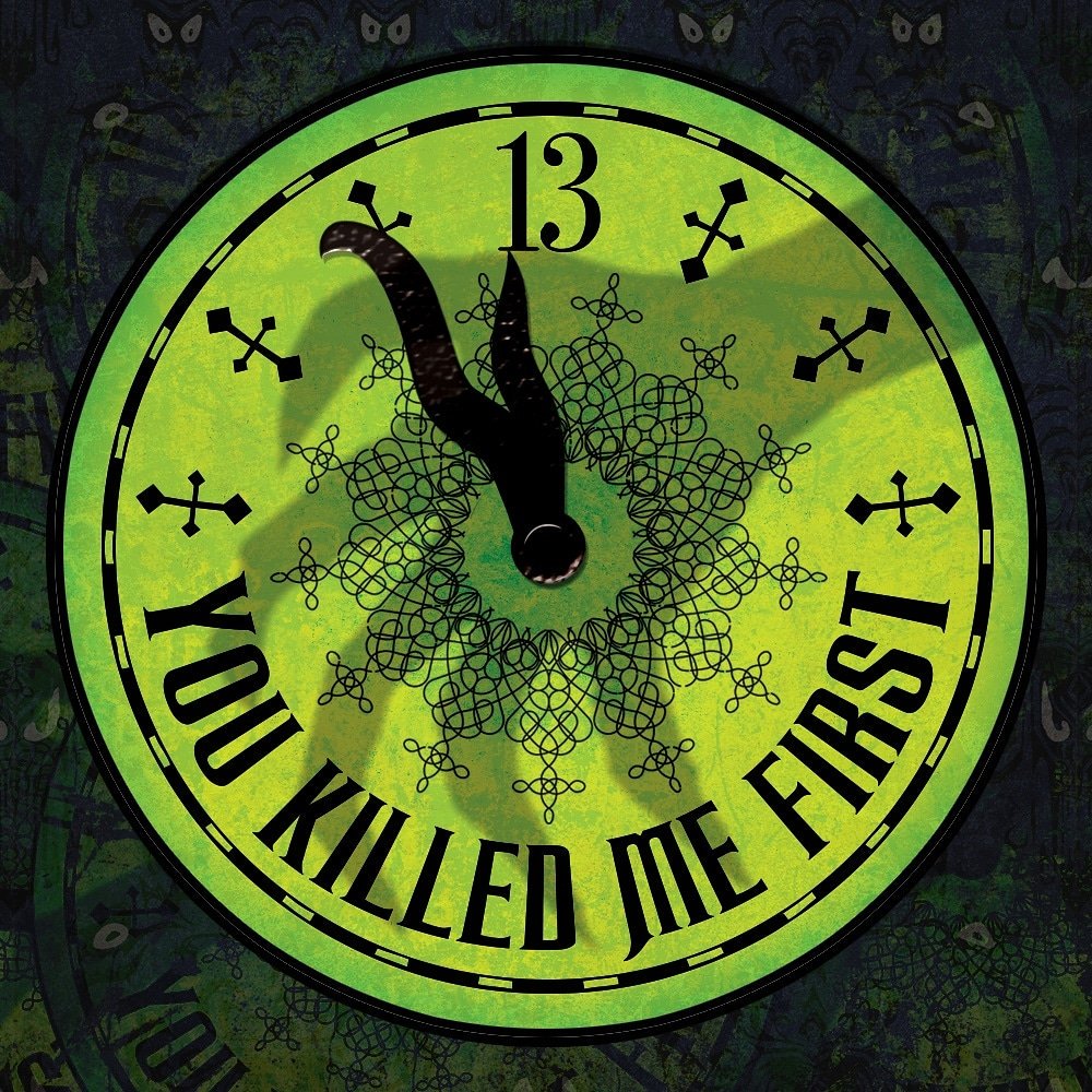 youkilledme1st's tweet photo. The clock will strike 13 at @MidsummerScream with these new @33Cult 3x3 YKMF Haunted Clock stickers! Materializing soon...
#youkilledmefirst #ykmf #cult33 #disneyland #hauntedmansion #thehauntedmansion #hauntedclock #streetart #sticker #midsummerscream #haunt #horror #Halloween https://t.co/gRxhvhztcv