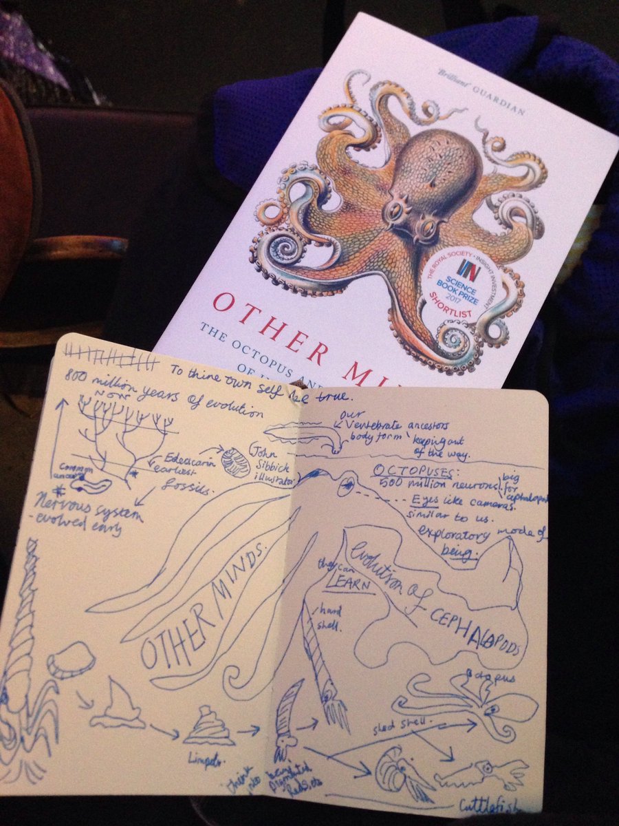 PhoebeHalstead's tweet photo. Great talk tonight! @lands_new @ForteanLondon  @HauntLondon &amp; for more octopus related speculation see our new #animation - We ask, What is life? What is intelligence?  https://t.co/OFJOpFO6aP https://t.co/OZY7XOuRPH