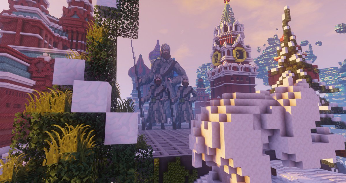 MissionVirtual_'s tweet photo. The results of the 24hr build battle between @teamvisionarybt and @TeamRossignol are in! It was a very close one but we are happy to announce the winner is Team Visionary.
There is an upcoming render contest on the two builds so for now screenshots + you can visit on the server; https://t.co/IeRqGggGGr