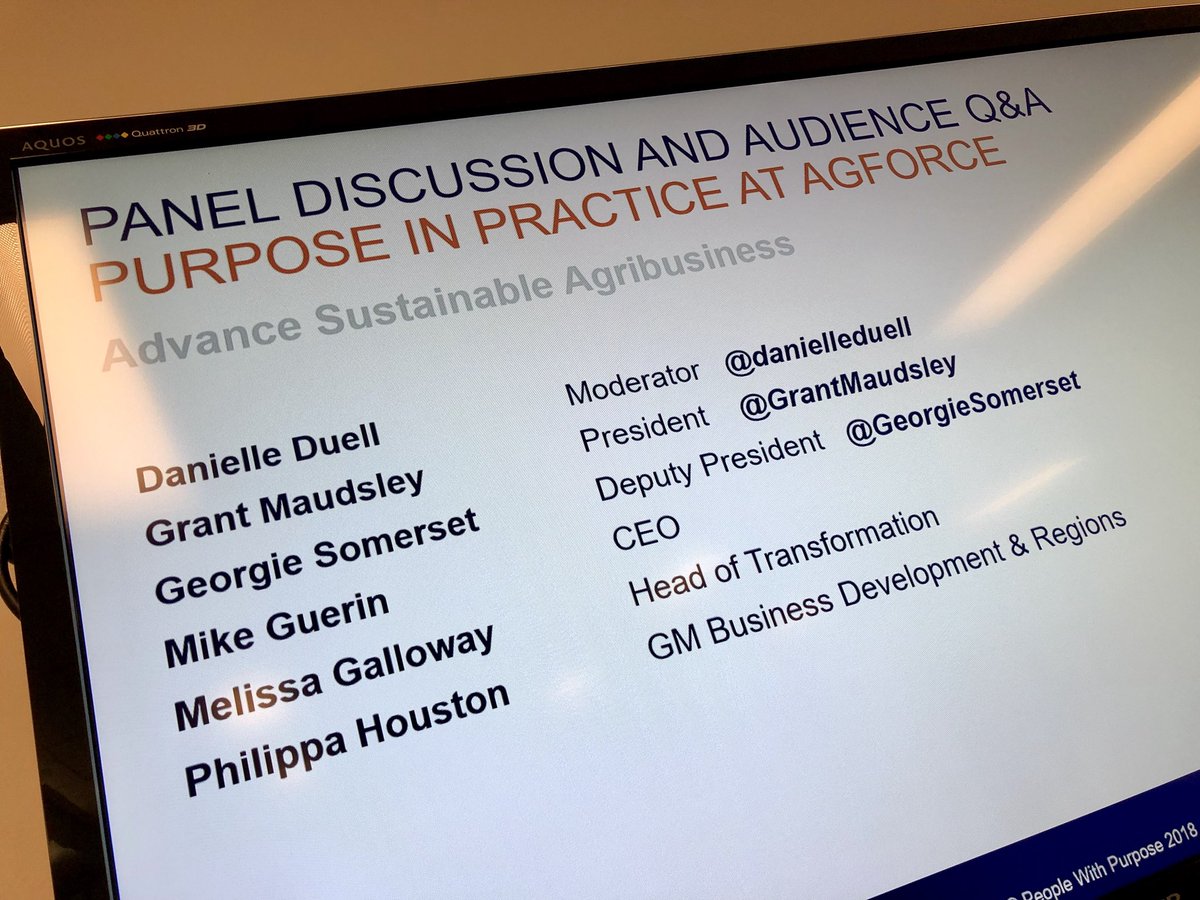 endofthebitumen's tweet photo. @AgForceQLD today is talking to its 5000 members about it’s new strategic plan & it’s #purpose - advancing sustainable agribusinesses - in a live-streamed event from Agforce HQ #purposeinpractice @PurposePeople #tune-in now https://t.co/ARzNHNsVUU