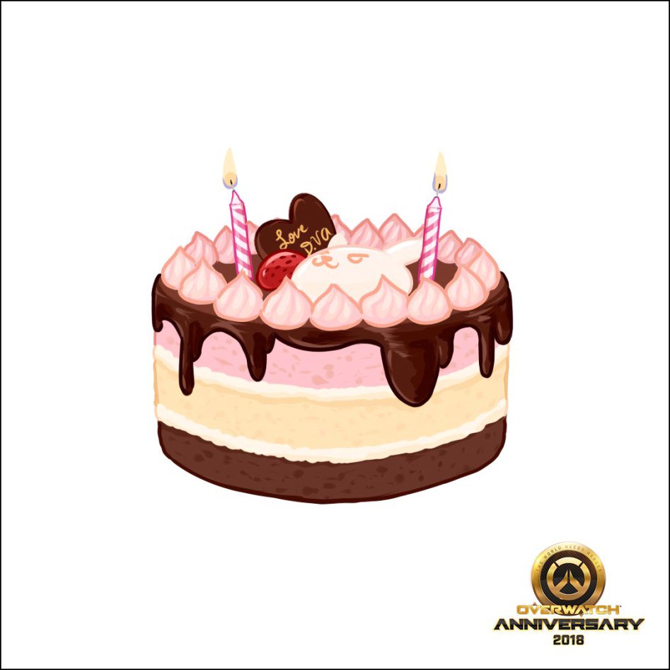 오버워치 2주년 영웅 케이크   bbs.ruliweb.com/news/board/100…