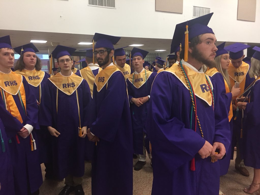 Time to line up! #graduation #ClassOf2018