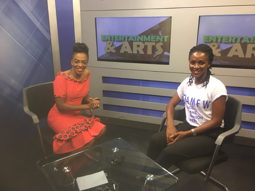 ghmenswearweek's tweet photo. Earlier today on GTV Showbiz promoting Accra Menโs Fashion Week coming up this weekend. Got your ticket yet?
June 15: Fashion Seminar @ Impact Hub 2pm-4pm (Free to attend)
June 16: Runway Show @ Trade Fair Pavilion A (contact for ticket)
#ManItUp
#NokiaMobile
#Nokia7Plus https://t.co/vH9qGVNUYo