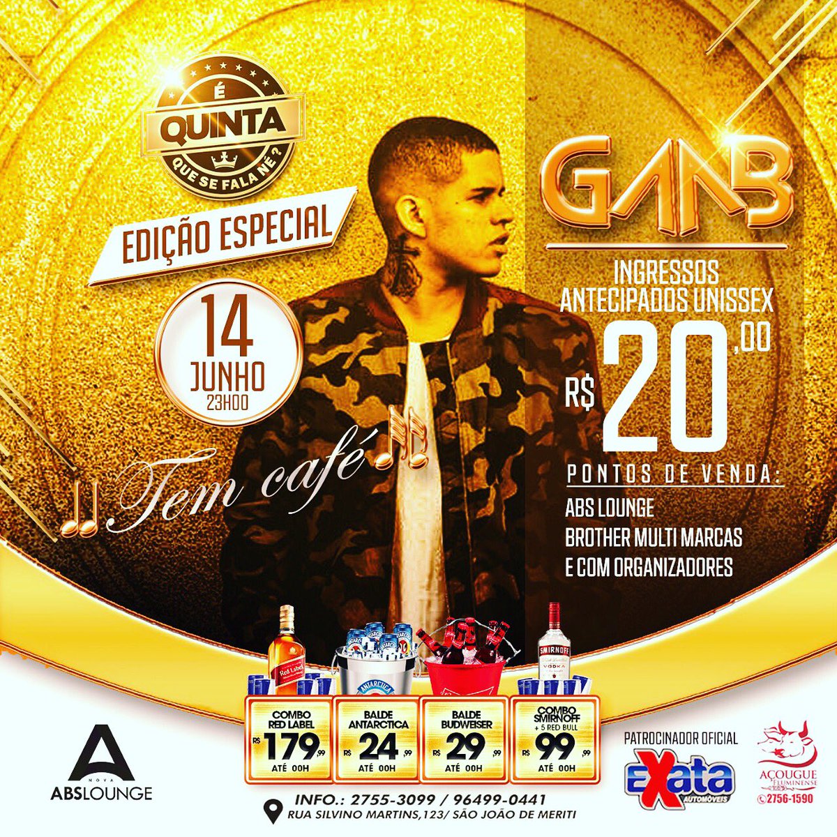 DaiaAlves4's tweet photo. SHOW AO VIVO DO #GAAB NA NOVA ABS LOUNGE DIA 14/06 

COMPRA DE INGRESSOS 974276867

🎶Tudo bem, é necessário essas brigas pra ficarmos bem
Maturidade é pra quem quer, não pra quem diz que tem
Suas curtidas já passam de cem, seu direct cheio também
Mas me fala o nome de alguém🎶 https://t.co/ZNzfXcP6Q9