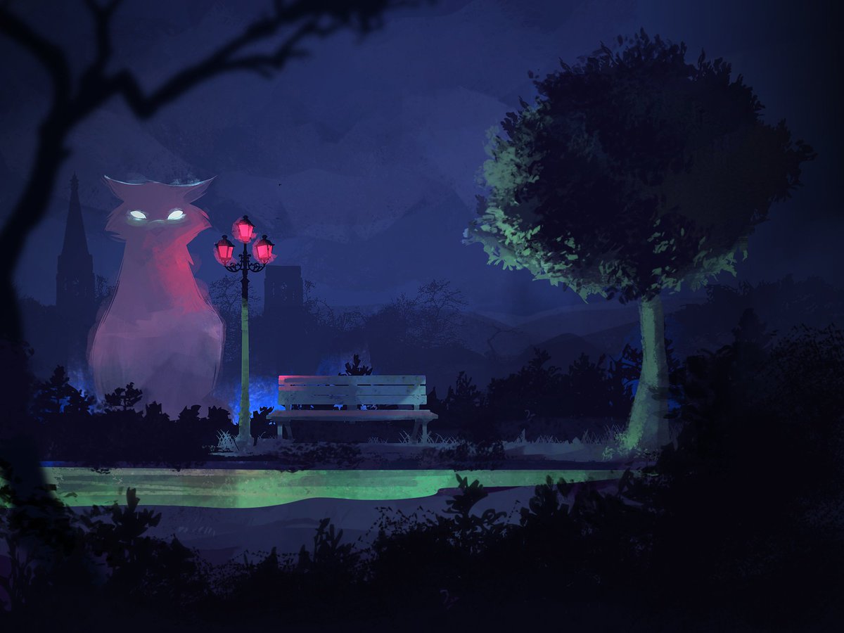 LonaGame's tweet photo. The bench has a story to tell, in Schmidt's world!
#lonagame #indiedev #madewithunity https://t.co/CiD53W5ZAs