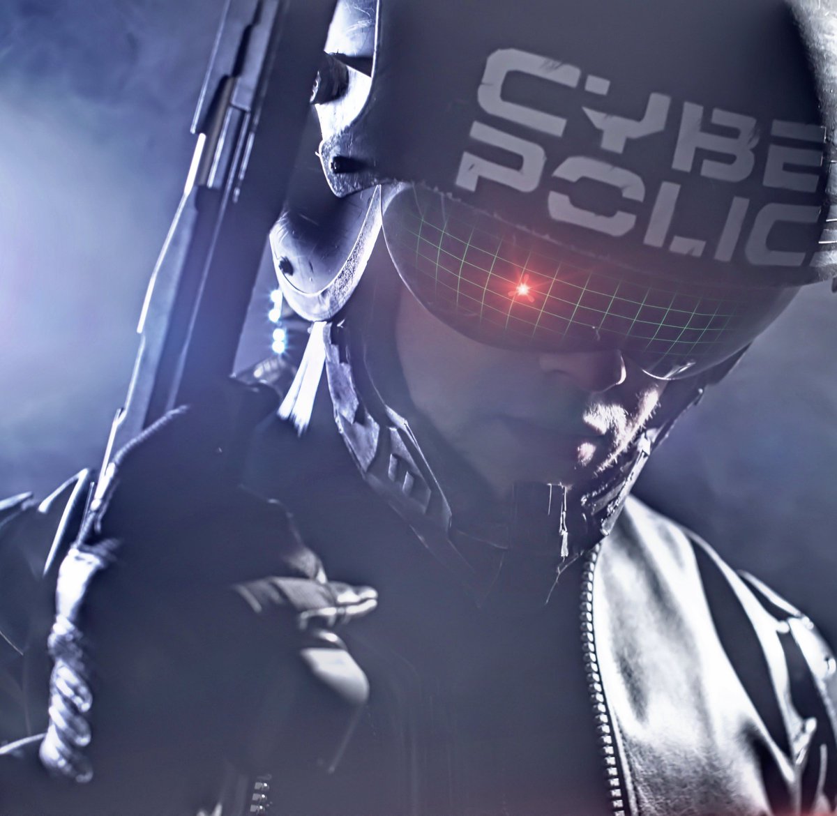 GradeFuture's tweet photo. John “Grade” unit 808, is the last of an elite unit of cyber police officers, designed to combat the ever increasing crime rate in the city. 

MAKE THE GRADE - https://t.co/OXBmiUlk1O

#Film #RetroGradeFuture #Cyberpunk #Action #scifi #UK #Synthwave #80s #movies #AI #Cyborg #cop https://t.co/9ODCZ9MfDs