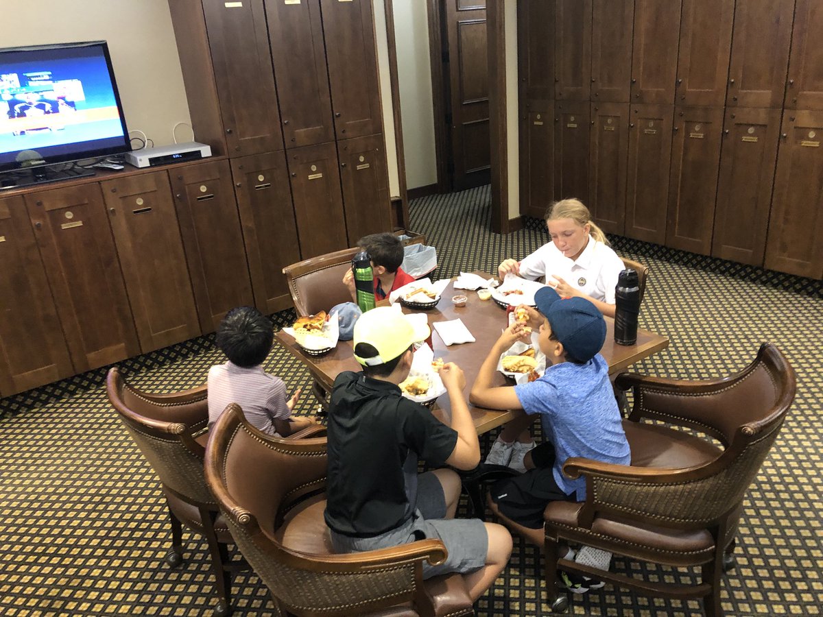 J_Smith581's tweet photo. Junior Camp Day 1 in the books #GCA #SummerFun #GamesGolfFun  @DIGolfAcademy @dimpastato1 @yunks26 https://t.co/bE9uVWMtlX