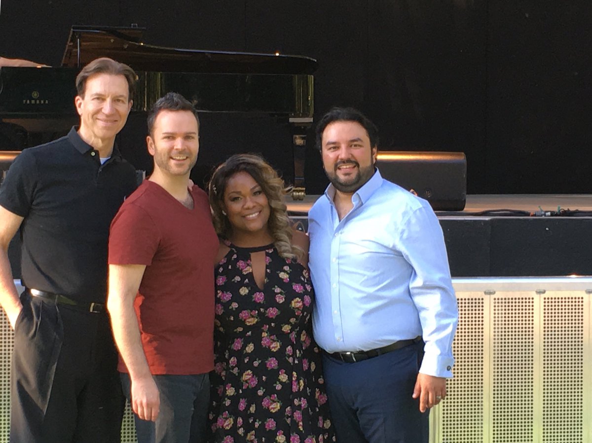barihopkins's tweet photo. Ready to rock tonight’s @MetOpera @SummerStage concert @CentralParkNYC! Join @LaMoooore, @MarioChangTenor, #DanSaunders & me at 8pm for some of #opera’s greatest hits! #SummerStage https://t.co/KOhV2ccA6n
