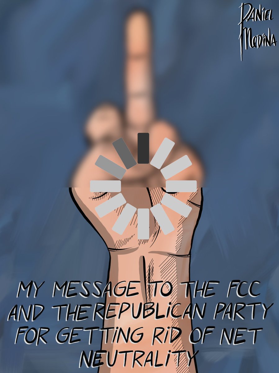 danmedinaprints's tweet photo. What else can I say? Share if you agree. #fcc #netneutrality #trump #republican #keeptheinternetfree #saveourinternet #ajitpai #donaldtrump #trump #donaldjtrump #washington #washingtondc #republicans #gop#politicalcartoons #Editorialcartoons #tytlive https://t.co/n2PSe0htDh