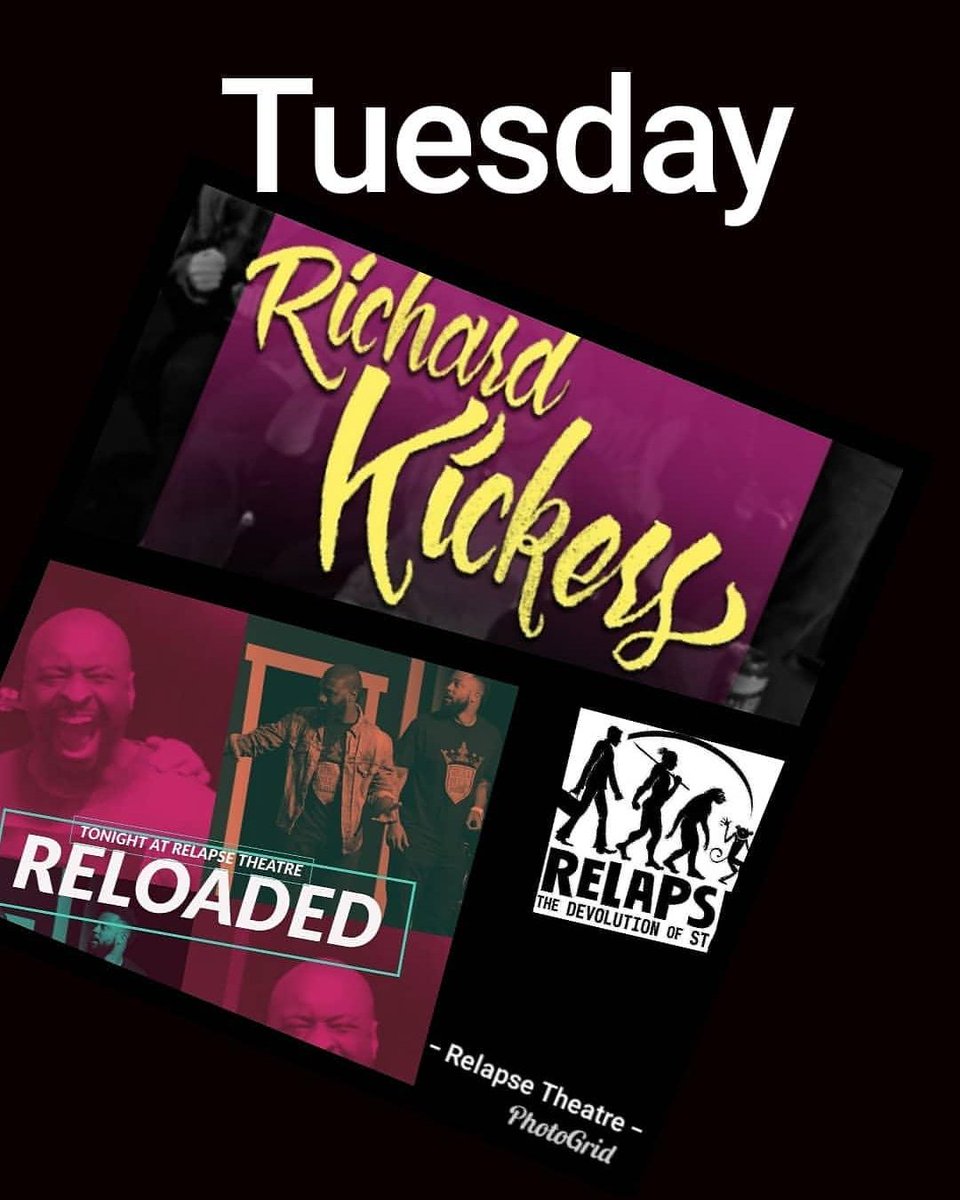 relapsecomedy's tweet image. Improv Tuesday is right around the corner and you do not want to miss our house teams. Tomorrow catch the @redpillplayers and #Kickers #ImprovJam. Doors open at 7pm show starts at 8pm and 10pm. End your Tuesday with a smile giggle and good ole belly laugh. #RelapseTheatre