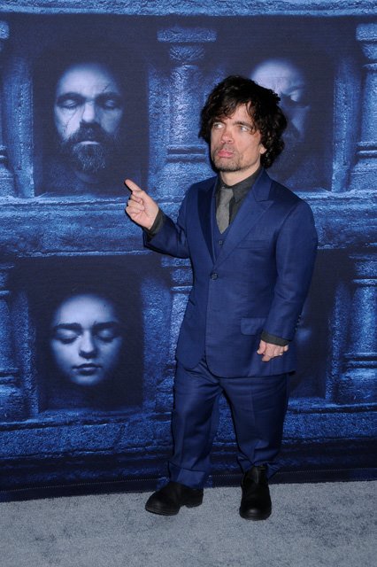 Happy birthday Peter Dinklage. He\s pictured at the Season 6 premiere in 2016 at the theatre. 
